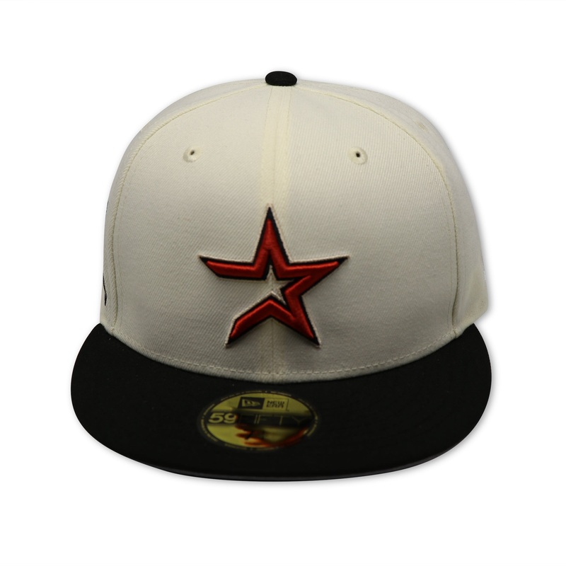 HOUSTON ASTROS (2000 INAUGURAL SEASON) NEW ERA 59FIFTY FITTED (GREY UNDER VISOR) 67/8