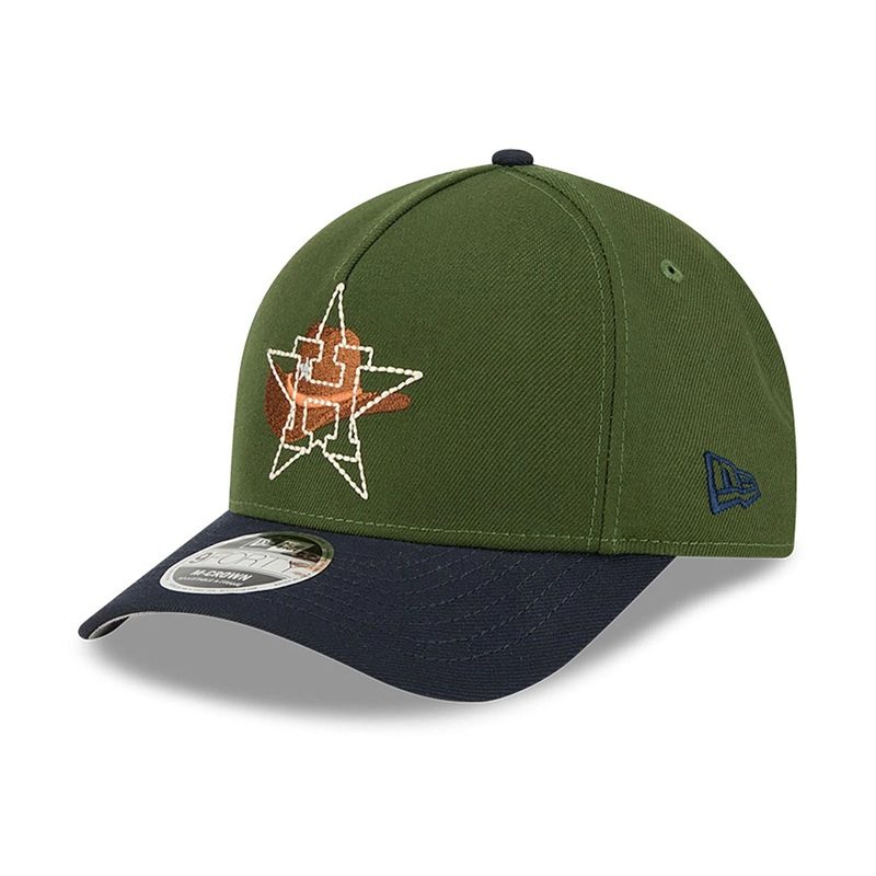 Houston Astros City Feature Dark Green 9FORTY M-Crown A-Frame Adjustable Cap OSFM