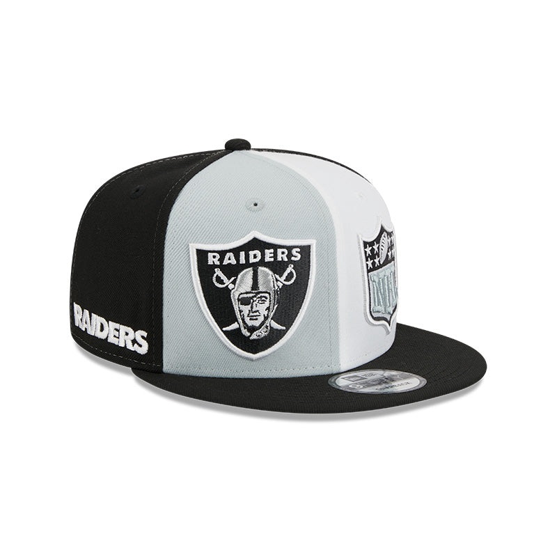 Las Vegas Raiders New Era 2023 NFL Sideline 9FIFTY Snapback Hat – Gray/Black