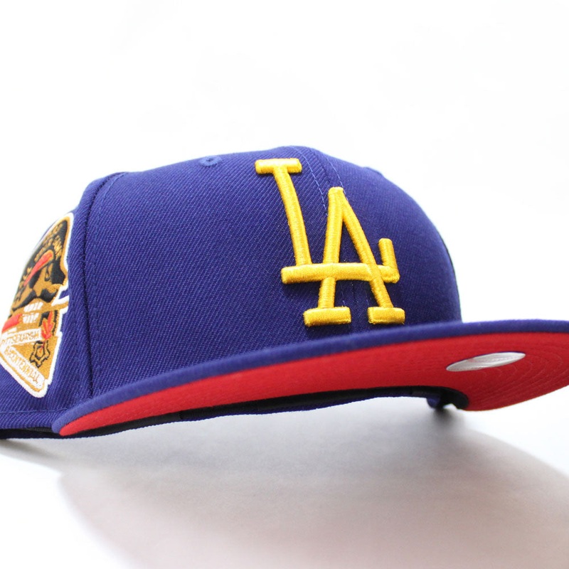 Los Angeles Dodgers 1959 All-Star Game New Era 59Fifty Fitted Hat (Blue Red Under Brim) 7