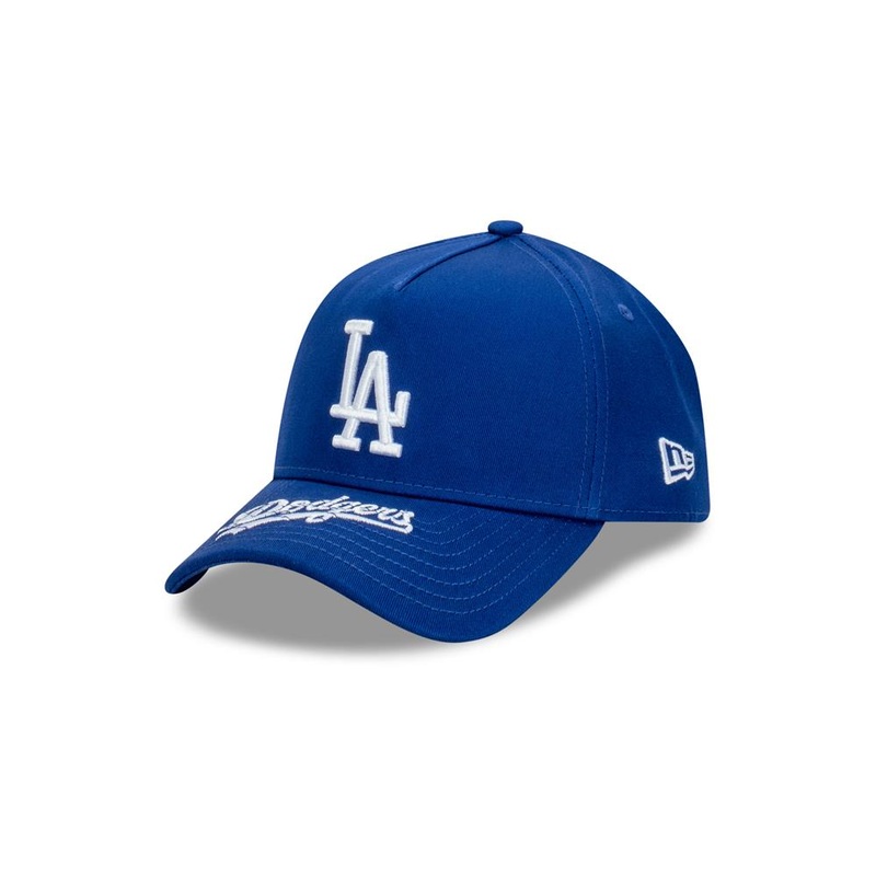 Los Angeles Dodgers 9FORTY Apac Team Visor Hit Blue Cap One Size