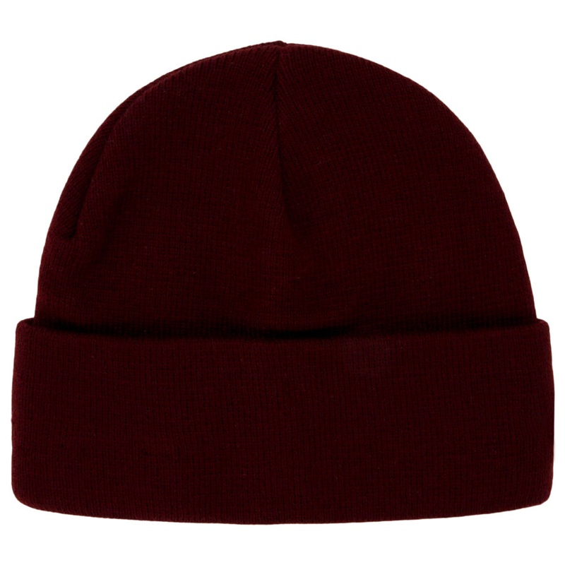 New Era Blank Cuff Knit – Maroon Adjustable
