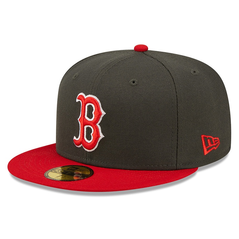 New Era Boston Red Sox Two-Tone Steel 59FIFTY Fitted Hat