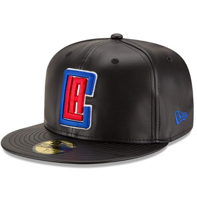 New Era Lost Angeles Clippers Leather 59FIFTY Fitted Hat