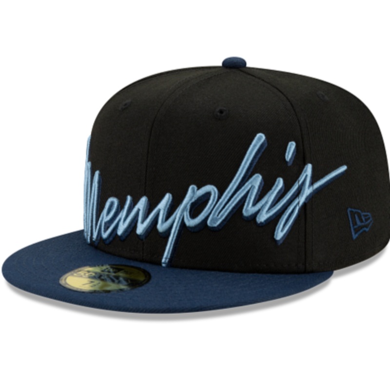 New Era Memphis Grizzlies Cursive 59FIFTY Fitted Hat
