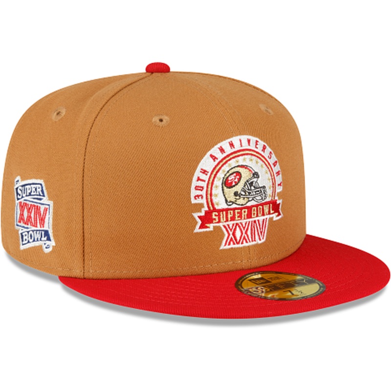 New Era San Francisco 49ers Light Bronze 2023 59FIFTY Fitted Hat