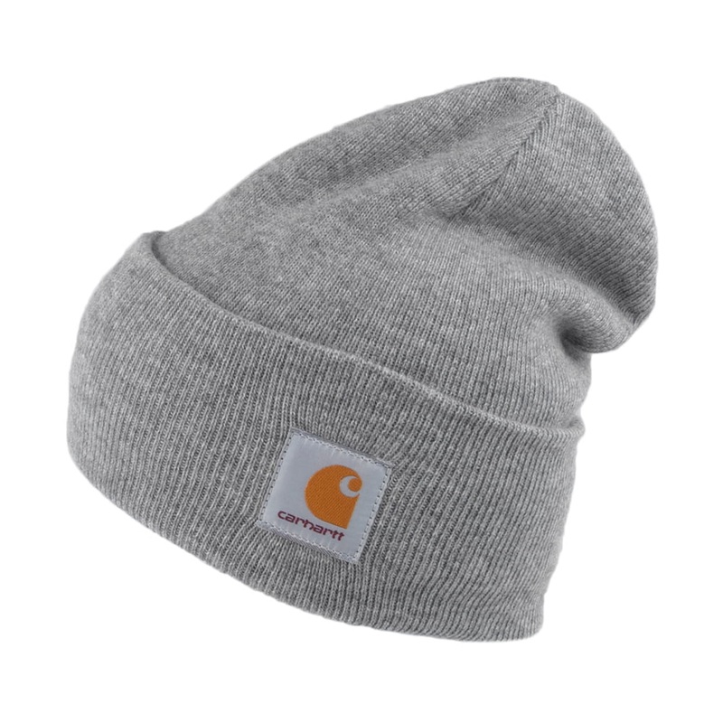Carhartt WIP Hats Heather Watch Cap Beanie Hat – Heather Grey 1-Size
