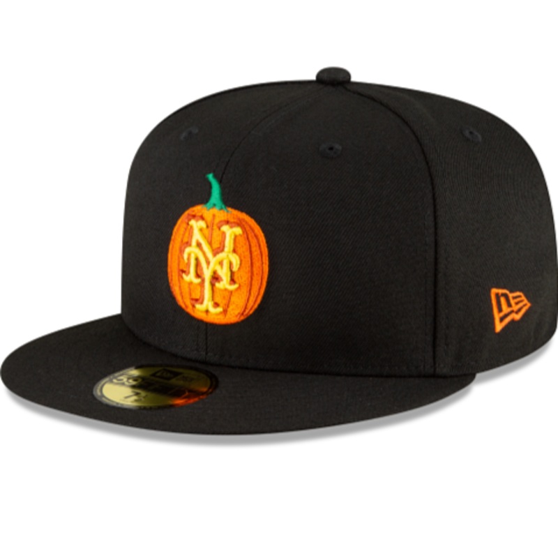 New Era New York Mets Carved Pumpkin 59Fifty Fitted Hat