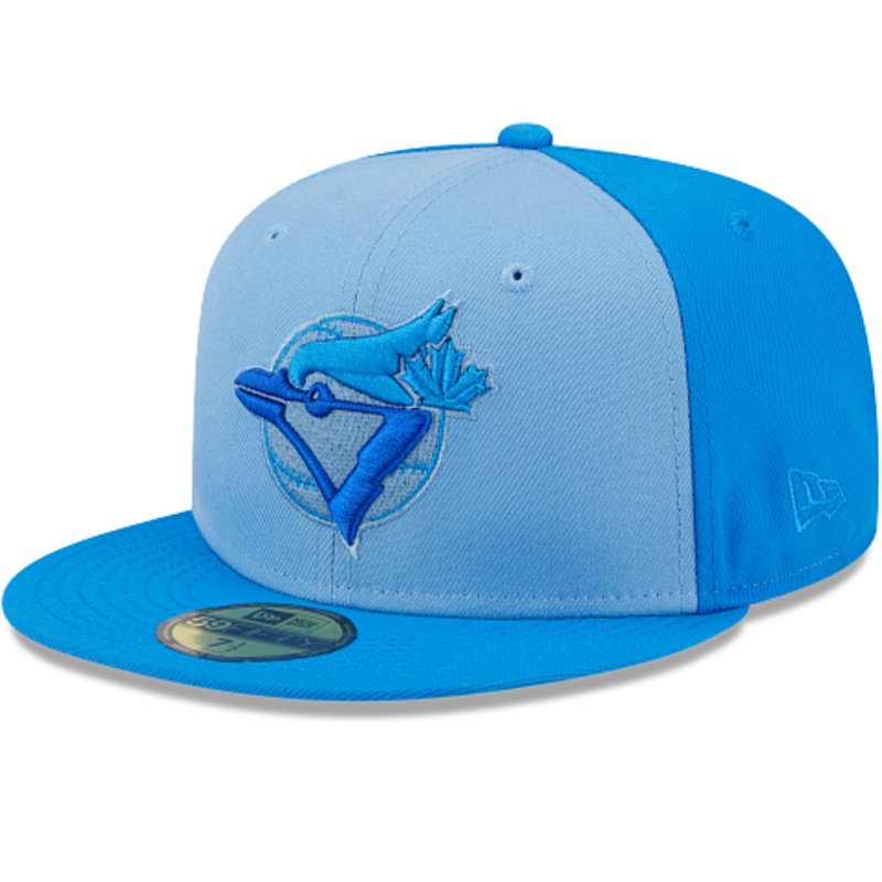 New Era Toronto Blue Jays Tri-Tone Team 2023 59FIFTY Fitted Hat