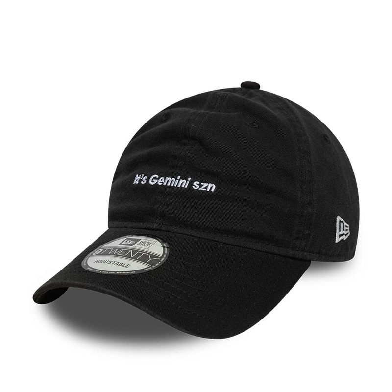 New Era Zodiac Gemini Black 9TWENTY Adjustable Cap OSFA