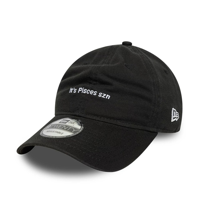 New Era Zodiac Pisces Black 9TWENTY Adjustable Cap OSFA