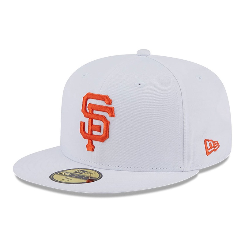 San Francisco Giants 59FIFTY Team Side Patch White Cap 6-7/8