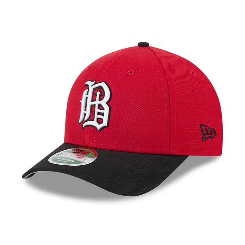 Birmingham Barons MiLB AC Perf Player Replica Red 9FORTY M-Crown Adjustable Cap OSFM