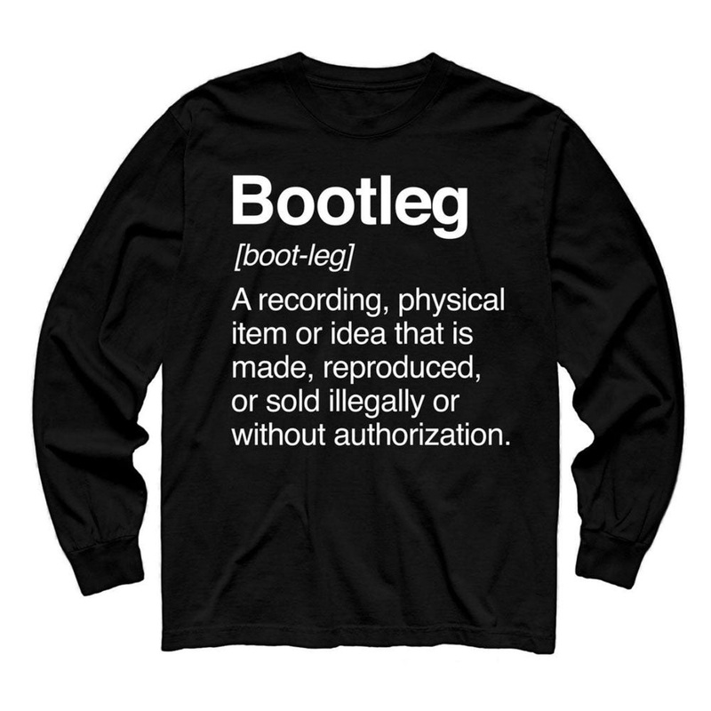 Chinatown Market BOOTLEG LS TEE (Black) m