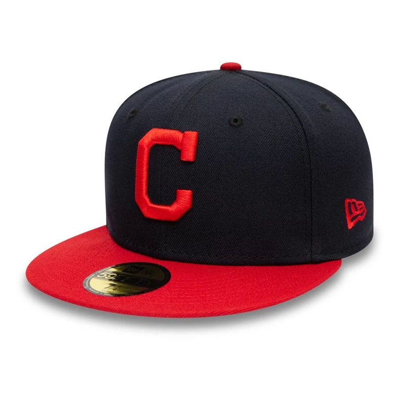 Cleveland Guardians MLB AC Perf Navy 59FIFTY Fitted Cap 6 7/8