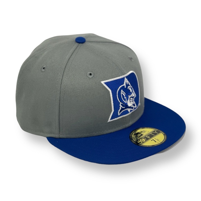 DUKE BLUE DEVILS (GREY) NEW ERA 59FIFTY FITTED 67/8