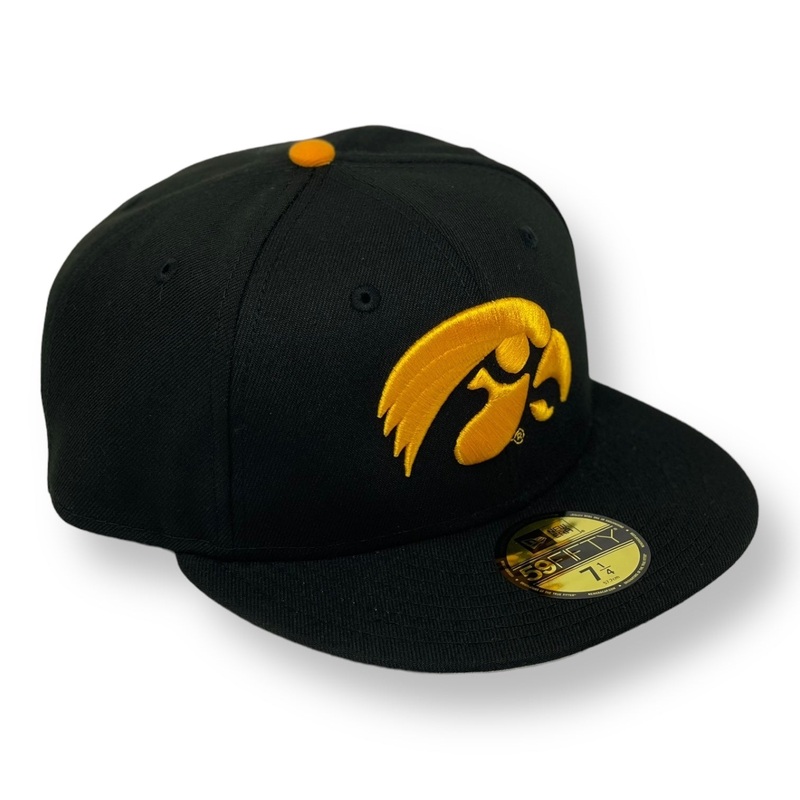 IOWA HAWKEYES NEW ERA 59FIFTY FITTED 67/8