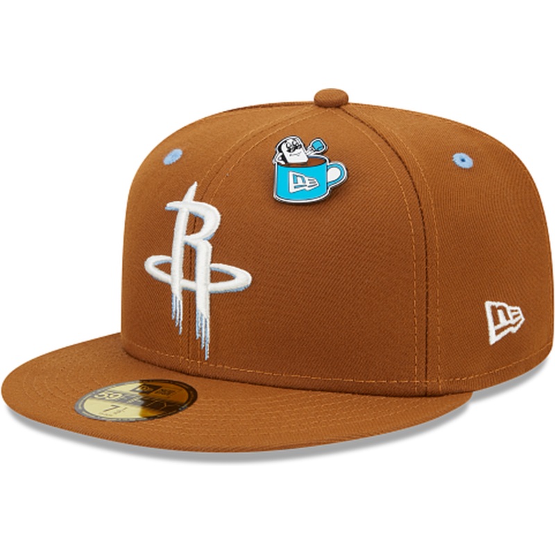 New Era Houston Rockets Hot Cocoa 2022 59FIFTY Fitted Hat