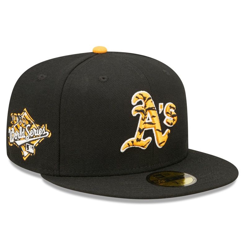 New Era Oakland Athletics Tigerfill 1989 World Series 59FIFTY Fitted Hat