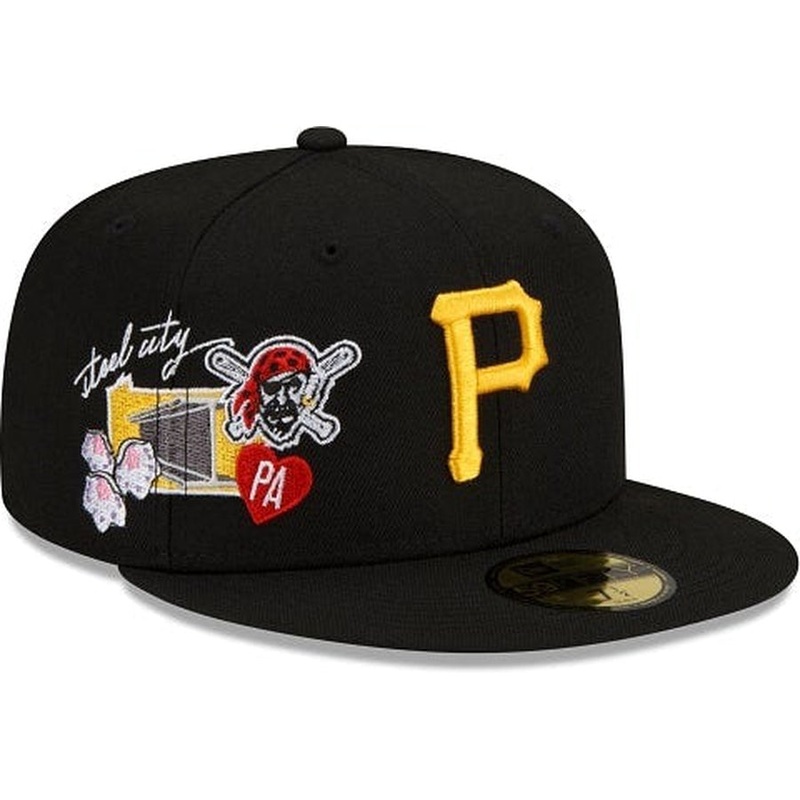 New Era Pittsburgh Pirates City Cluster 2022 59FIFTY Fitted Hat