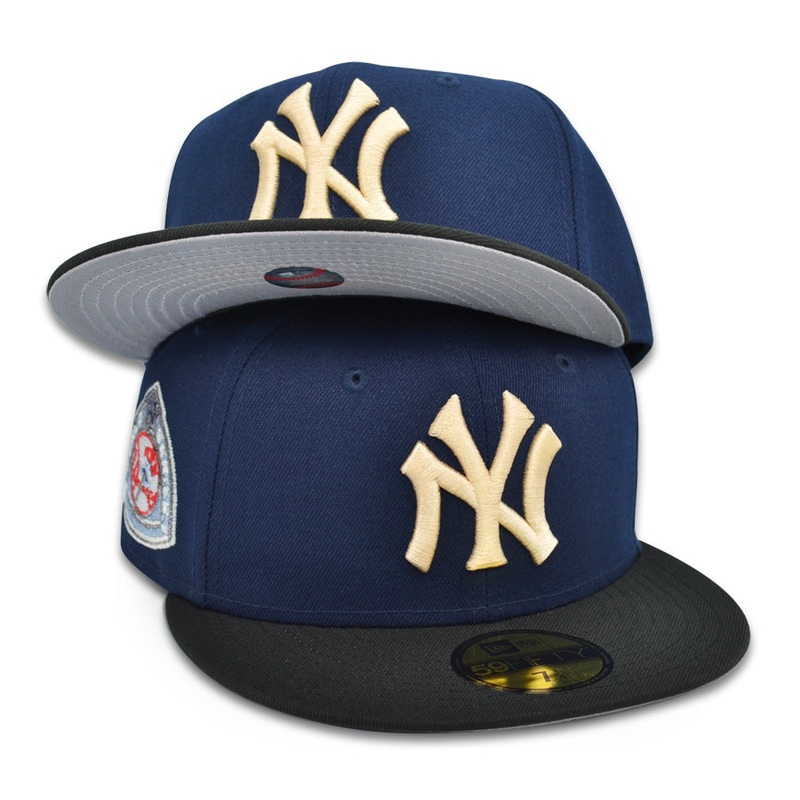 New York Yankees “OOODLES” 1950 World Series Exclusive New Era 59Fifty Fitted Hat – Ocean Blue/Black 6 7/8