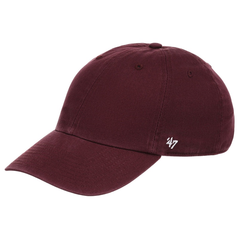 ’47 Classic Clean Up Cap – Maroon Adjustable