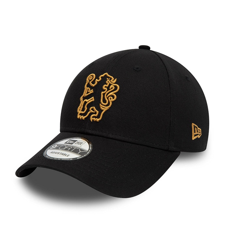 Chelsea Football Club 9forty Keyline Black Cap One Size