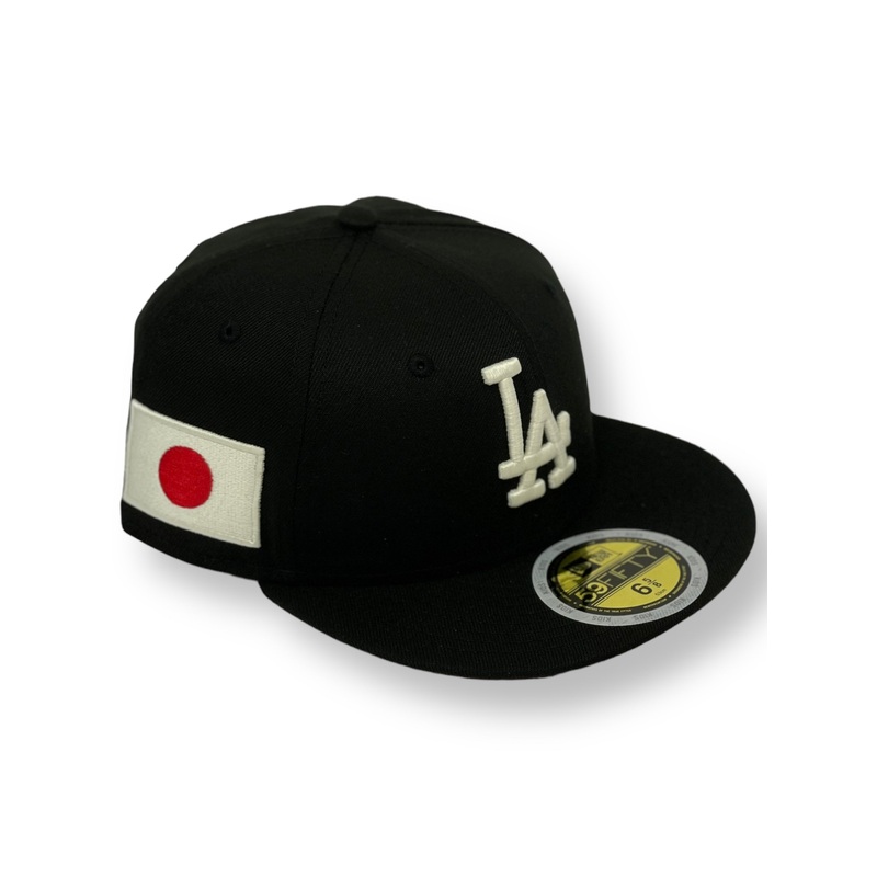 “KIDS” LOS ANGELES DODGERS “JAPAN FLAG” NEW ERA 59FIFTY FITTED 63/8