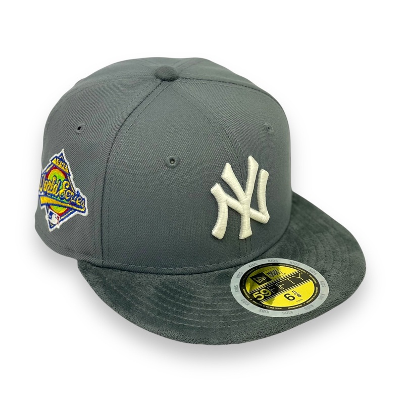 “KIDS” NEW YORK YANKEES (GREY)(1996 WORLDSERIES) NEW ERA 59FIFTY FITTED 63/8