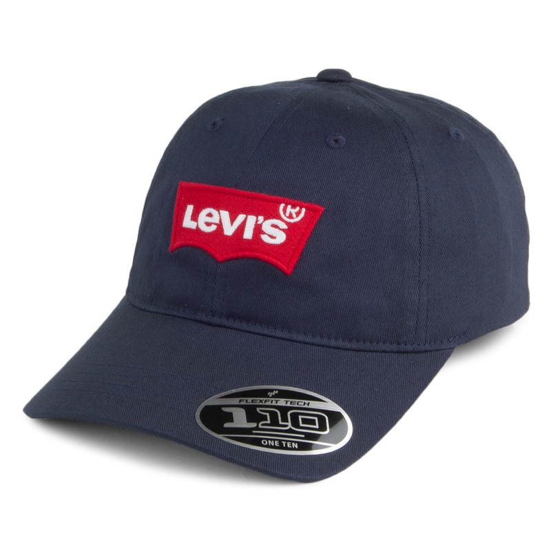 Levi’s Hats Big Batwing Baseball Cap – Navy Blue Adjustable