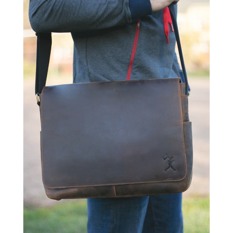 Mathewson Glove Leather Messenger Bag – Pine Tar Brown Mathewson Glove Leather Messenger Bag – Pine Tar Brown