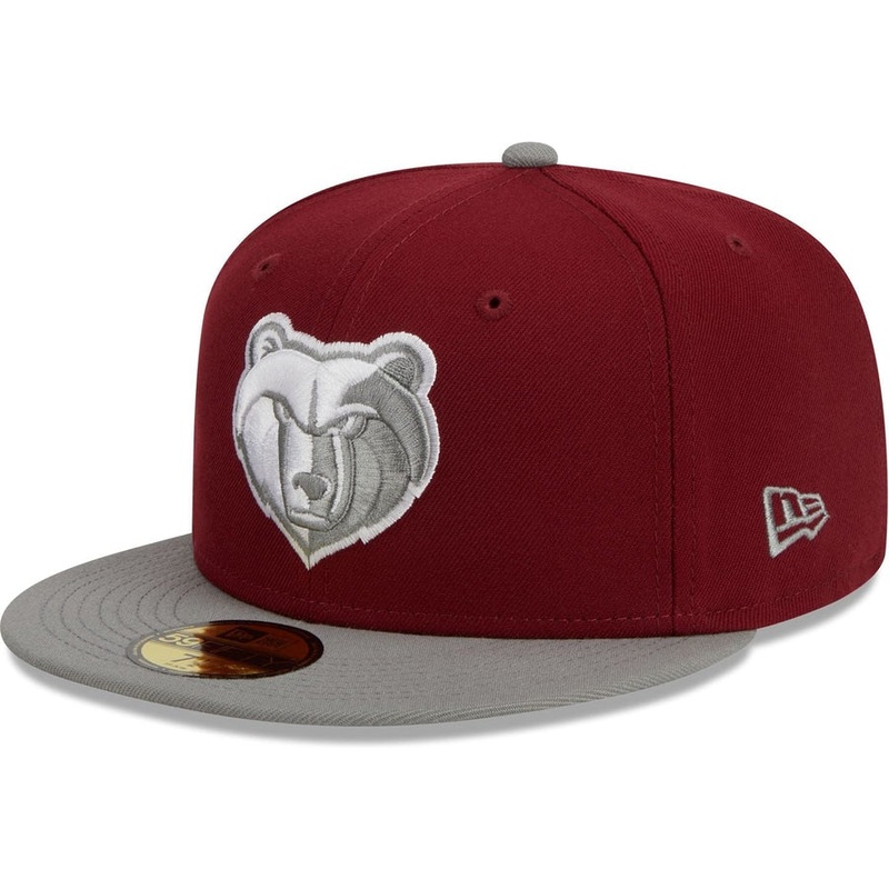 New Era Memphis Grizzlies Colorpack Burgundy/Grey 2023 59FIFTY Fitted Hat
