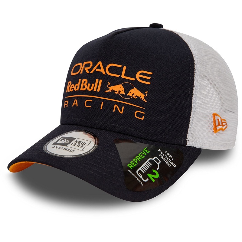 Red Bull Racing Repreve Dark Blue 9FORTY Adjustable E-Frame Trucker Cap OSFM