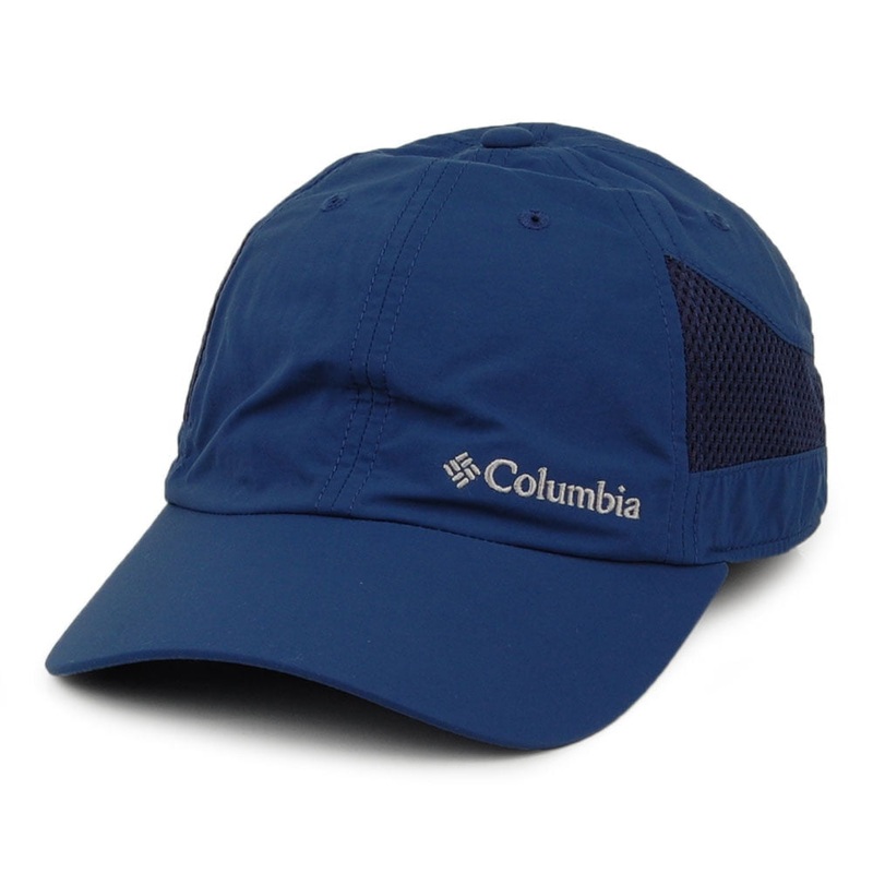 Columbia Hats Tech Shade Baseball Cap – Dark Blue Adjustable