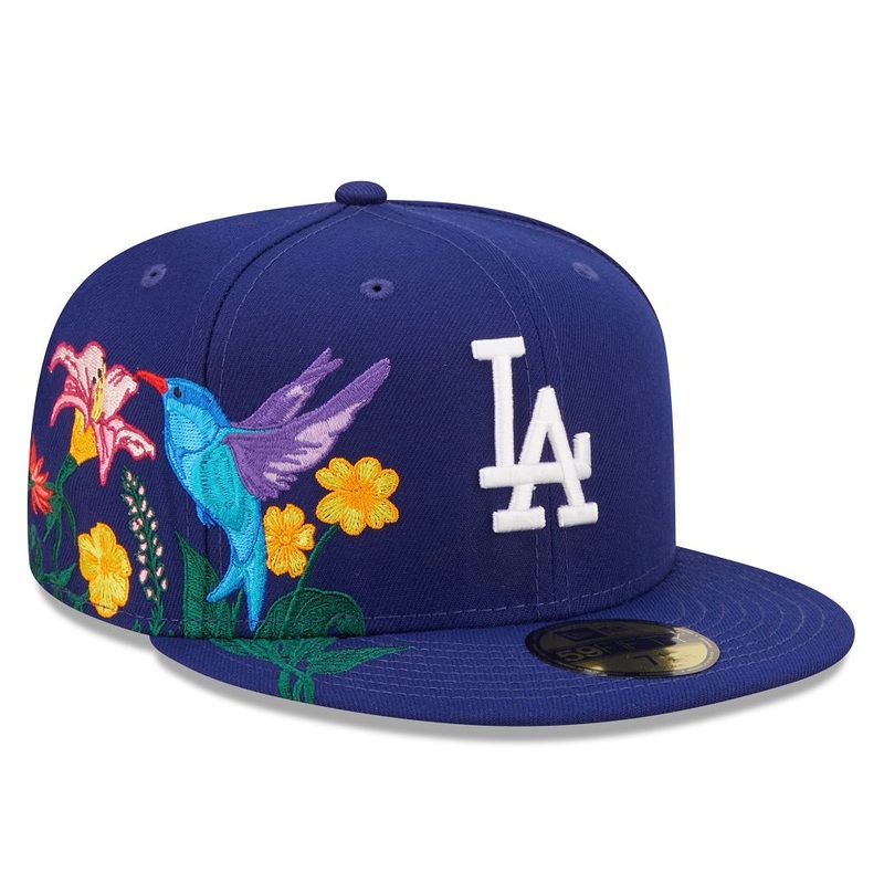 Los Angeles Dodgers 59FIFTY Blooming Royal Cap 7
