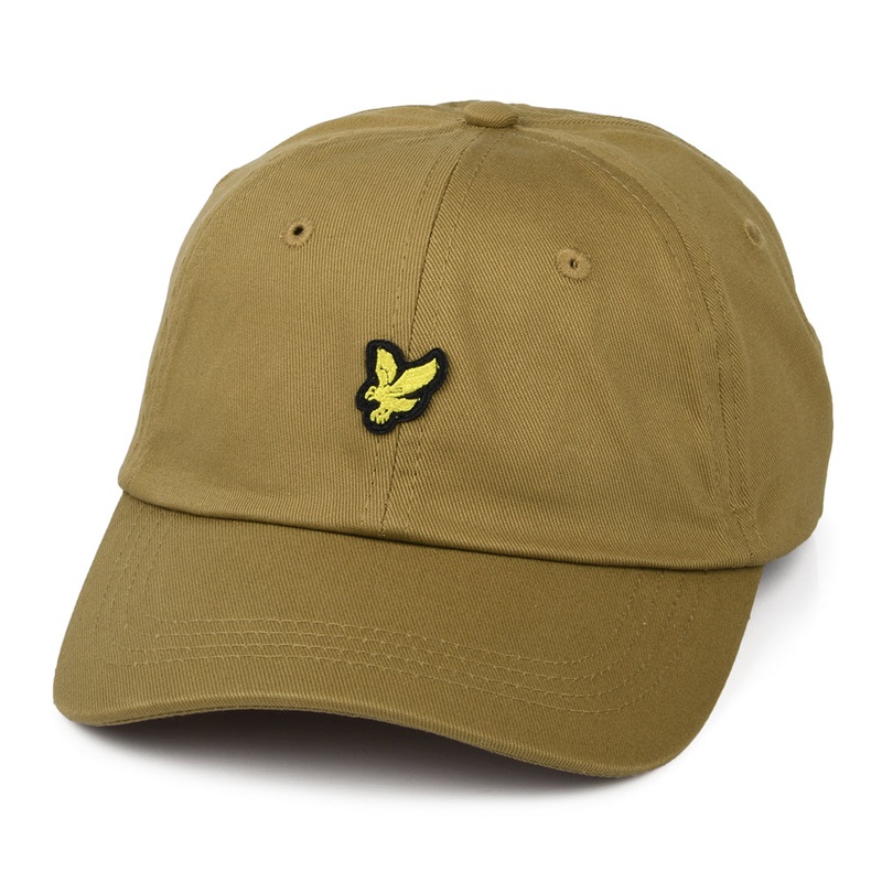 Lyle & Scott Hats Vintage Baseball Cap – Light Brown Adjustable