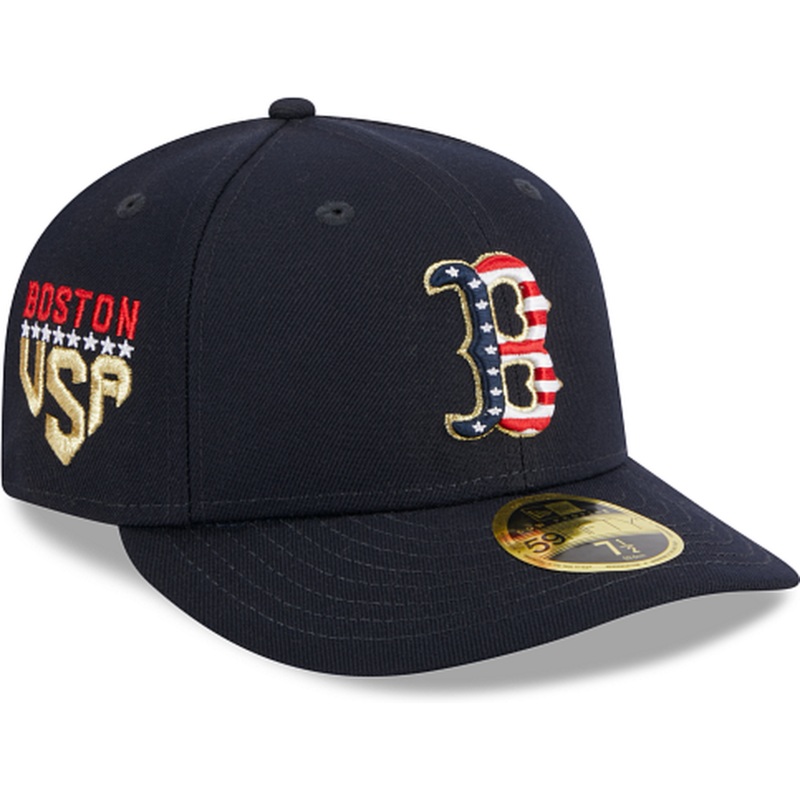 New Era Boston Red Sox Independence Day 2023 Low Profile 59FIFTY Fitted Hat
