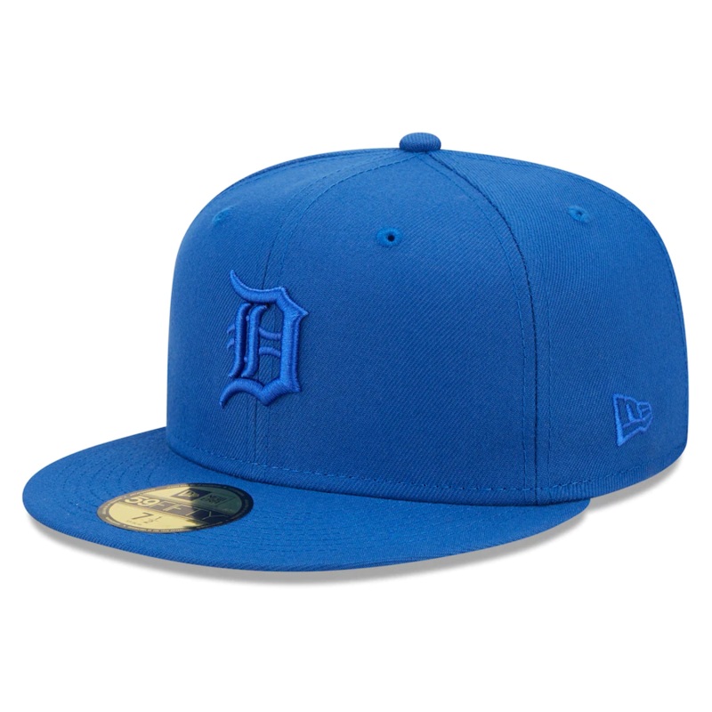 New Era Detroit Tigers Royal Blue Tonal 59FIFTY Fitted Hat