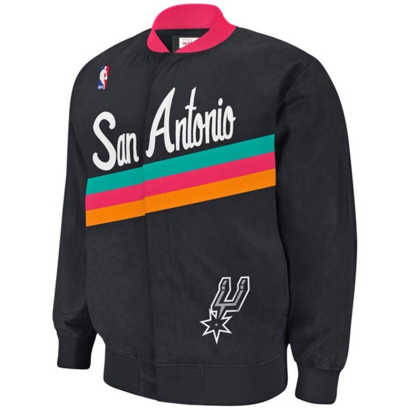 San Antonio Spurs 1994-95 NBA Authentic Mitchell & Ness Warm-Up Jacket 3X