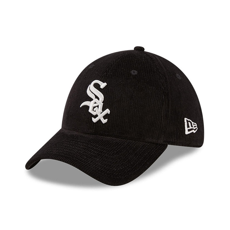 Chicago White Sox 39THIRTY Cord Black Cap XS-S