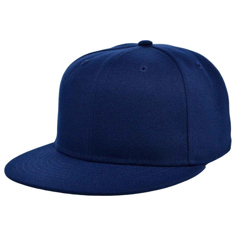 Crowns By Lids Full Court Fitted Cap – Navy 634