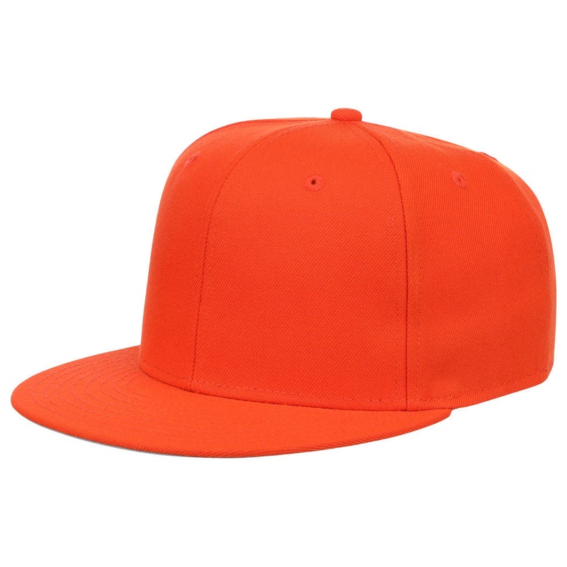 Crowns By Lids Full Court Fitted Cap – Orange 634