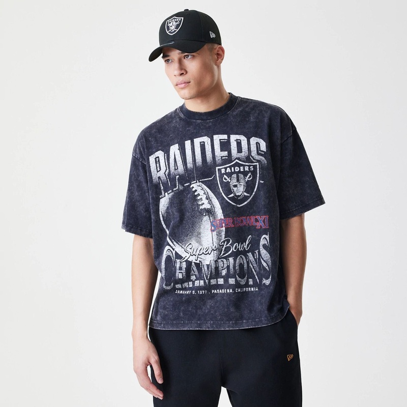 Las Vegas Raiders Sport Classic Black T-Shirt S