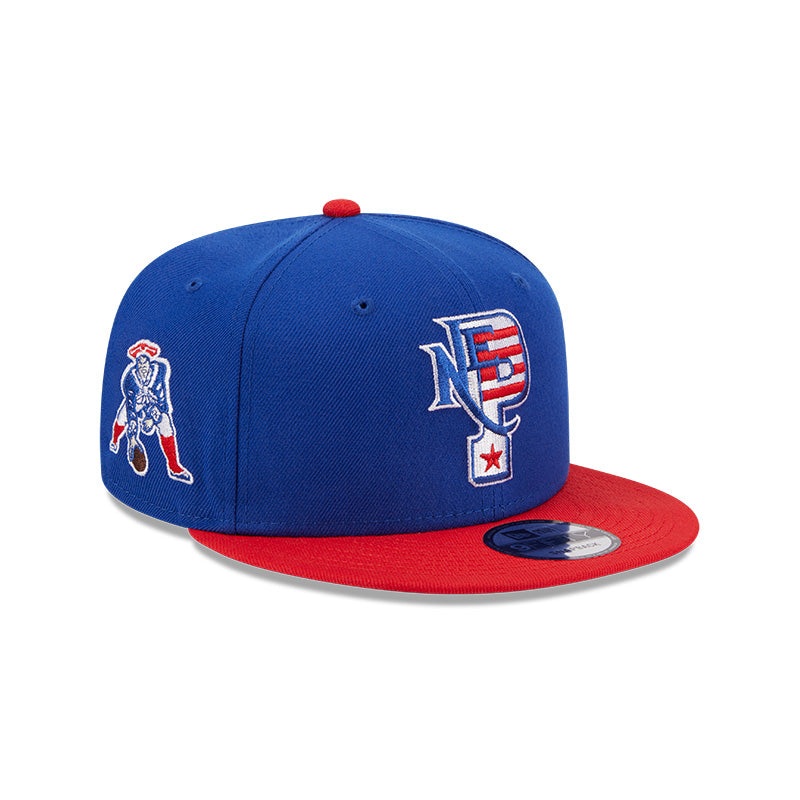 New England Patriots New Era CITY ORIGINALS 9Fifty Snapback Hat – Royal/Red