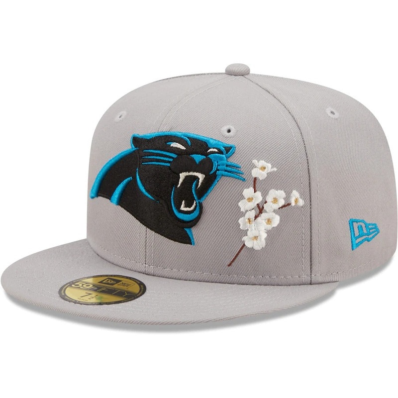 New Era Carolina Panthers Gray City Describe 59FIFTY Fitted Hat