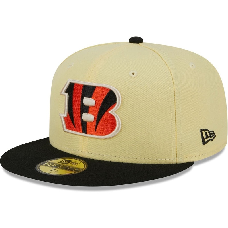New Era Cincinnati Bengals Soft Yellow 2023 59FIFTY Fitted Hat
