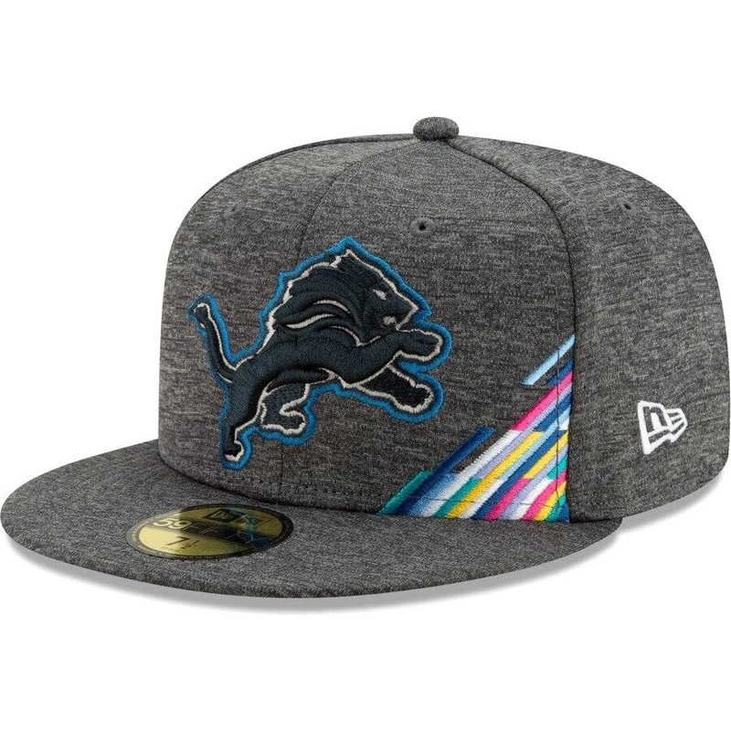 New Era Detroit Lions 2019 Crucial Catch 59FIFTY Fitted Hat
