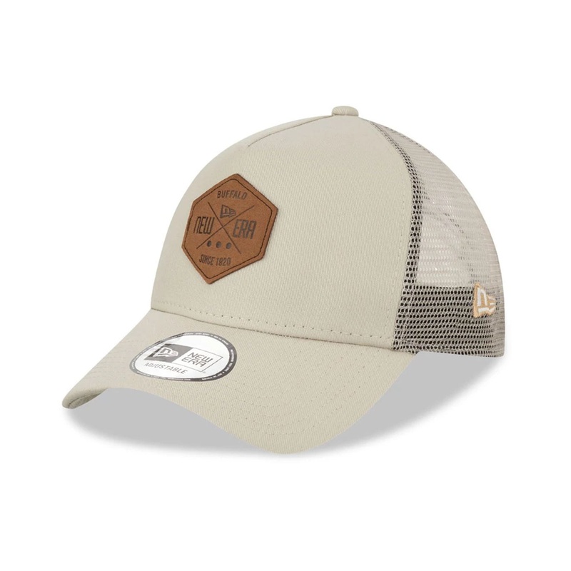 New Era Patch Stone A-Frame Trucker Cap OSFM