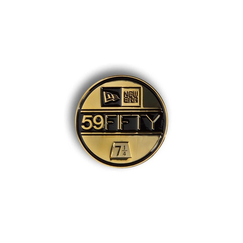 New Era Visor Sticker Black Pin Badge OSFM