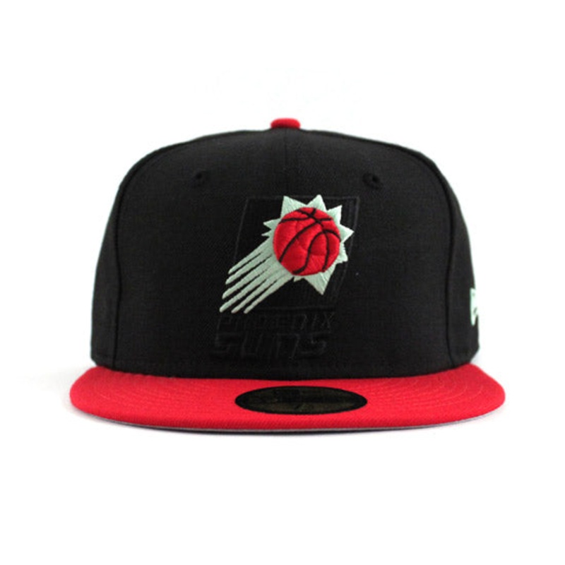Phoenix Suns 59Fifty New Era Fitted Hats (Jordan Retro 7 Marvin The Martian) 7 1/8